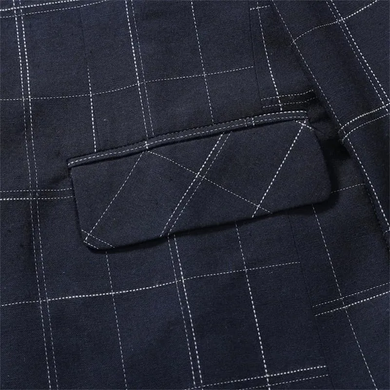 Mens Casual Blazer Suit Jacket Stylish Sport Coats 1 Button Lightweight Notched Lapel Blazers for Daily