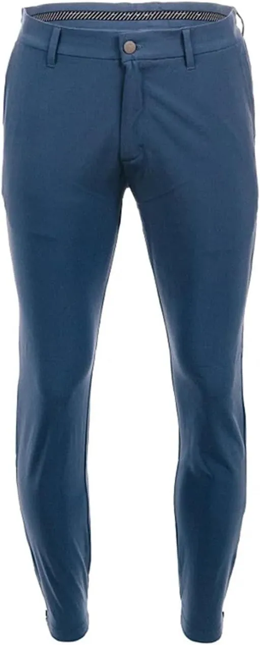 Mens Chinos Dress Pants Slim Fit Stretch Flat Front Golf Pants Casual Travel Pants Skinny Stretch Casual Pants