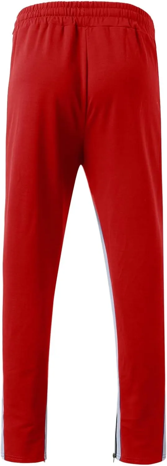 Mens Cotton Trousers Black Casual Pants for Men Men's Slim-Fit Wrinkle- Flat-Front Chino Slim Stretch Chino Trousers
