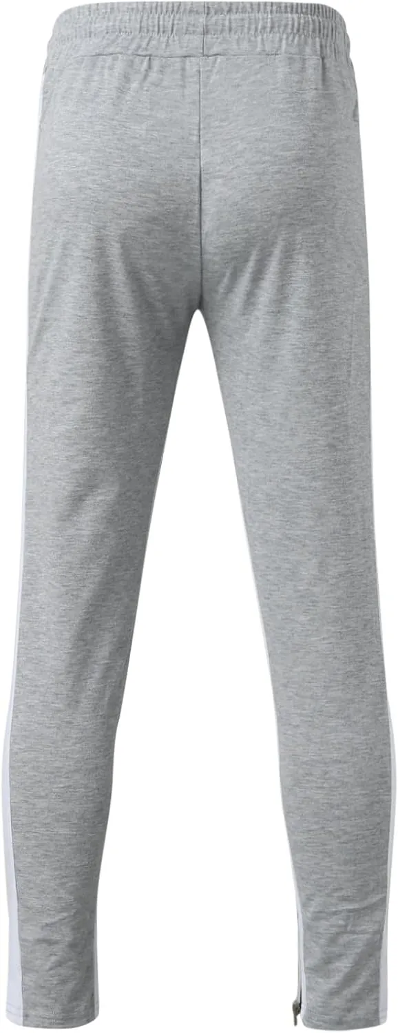 Mens Cotton Trousers Black Casual Pants for Men Men's Slim-Fit Wrinkle- Flat-Front Chino Slim Stretch Chino Trousers