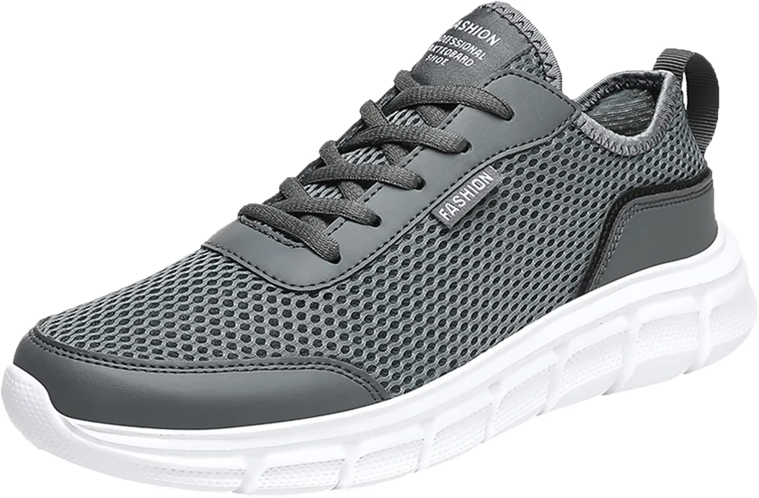 Men's Fashion Sneakers Men's Casual Dress Shoes Sneakers Classic Casual Walking Shoes Weight Lifting for Men Comfortable Walking Tennis White Leather Shoe