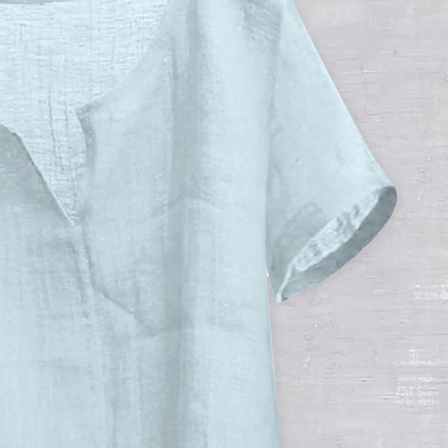 Mens Linen Shirts Short Sleeve Summer Beach Shirts Lightweight Comfy Casual Holiday Shirt Loose Yoga Shirts Trendy