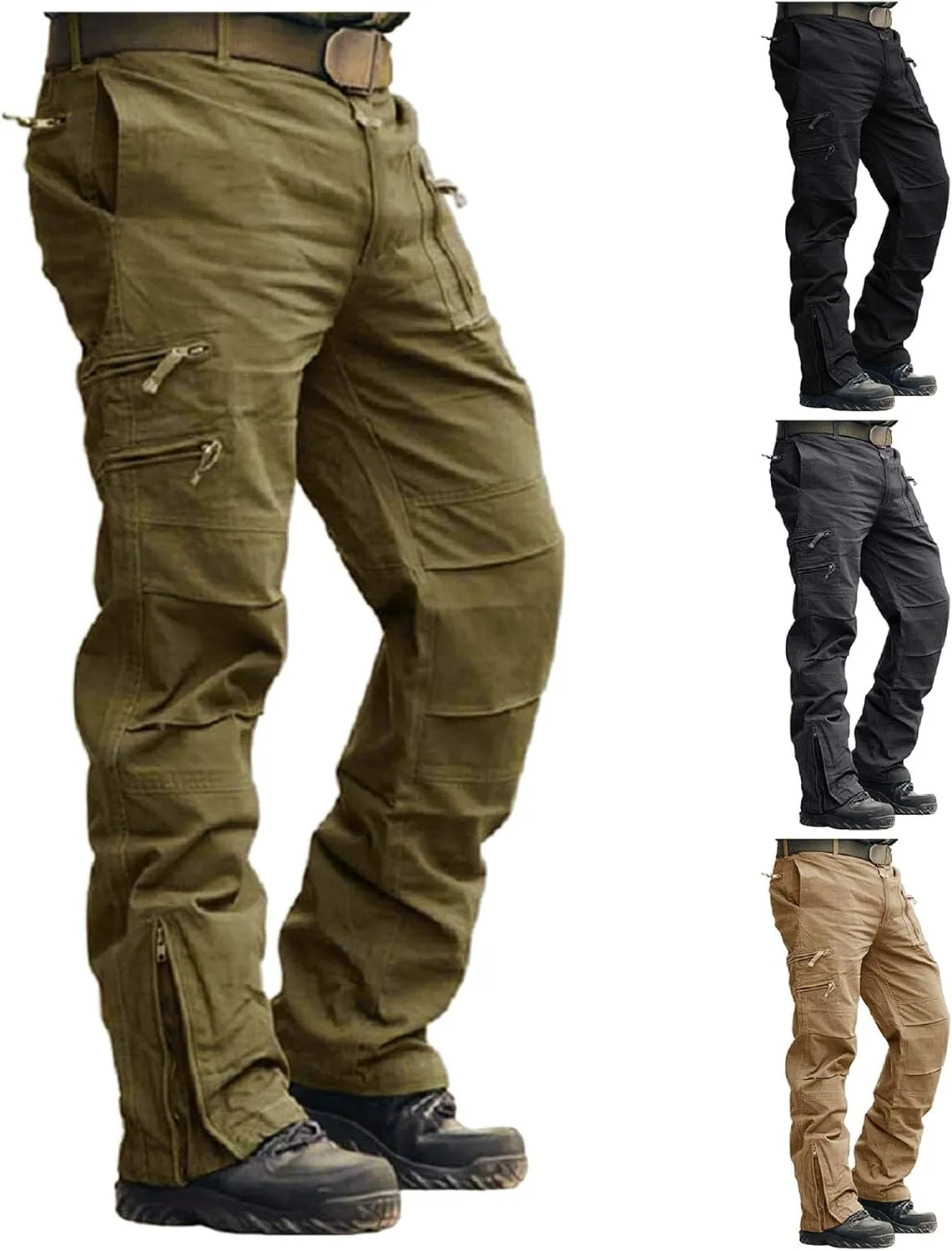 Men's Military Tactical Cargo Pants with Pockets Men's Chino Pants Men's Slim Fit Chino Pants Regular Fit Chino Pants