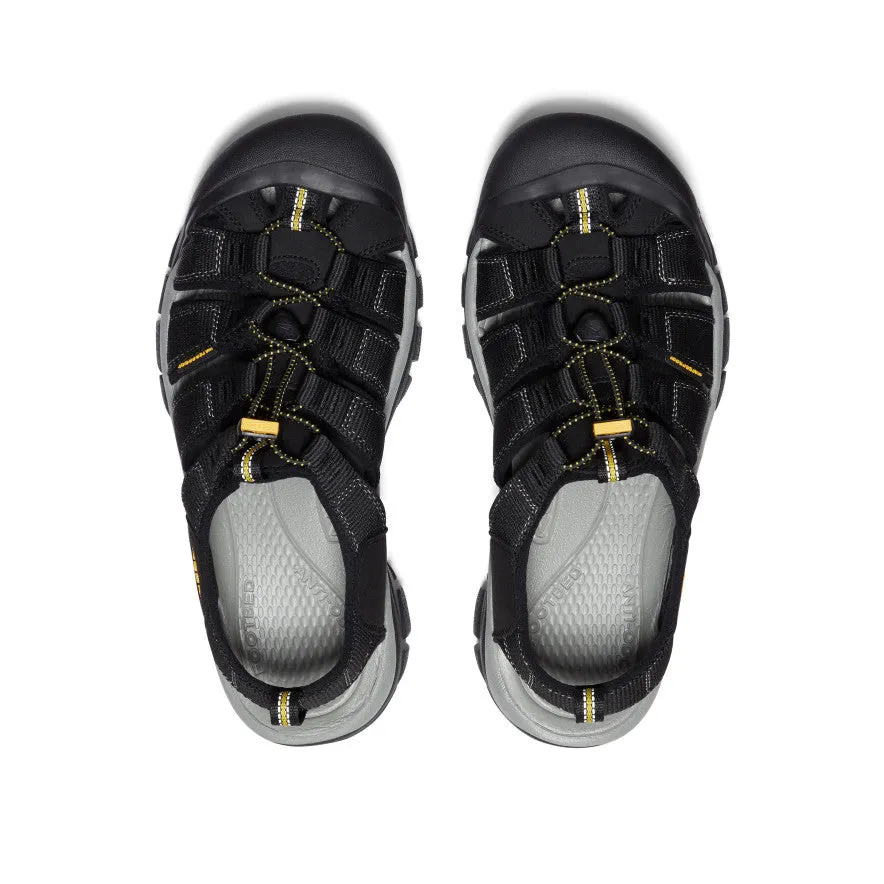 Men's Newport H2 Sandal Wide  |  Black