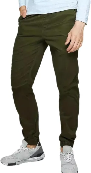Mens Pants Casual Wrinkle-Resistant Flat-Front Chino Pant Slim Fit Slacks Work Utility Pant Tapered Trousers for Daily
