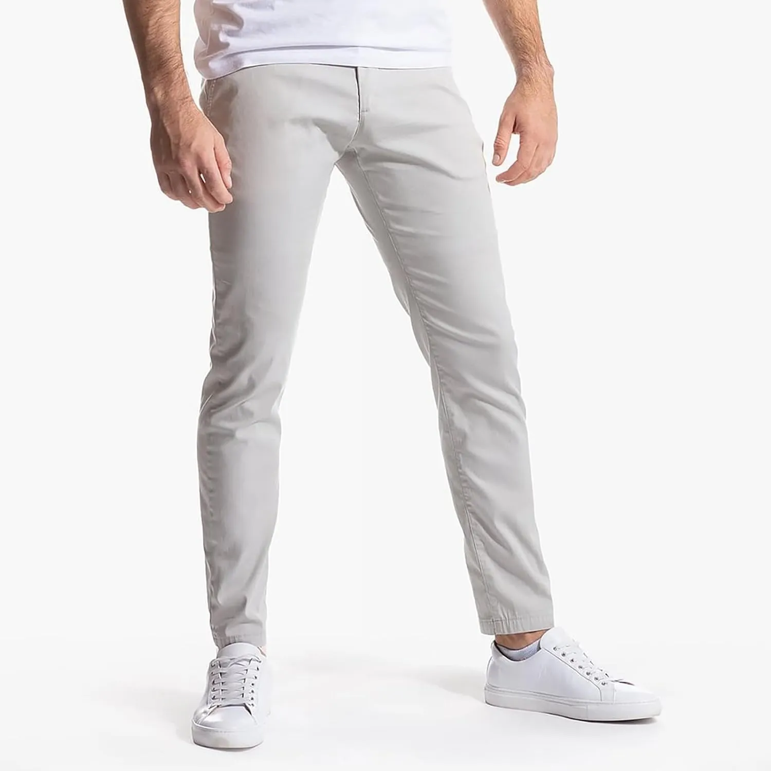 Mens Pants Pants for Autumn Men Mens Slim-Fit Chino Trousers Casual Classic Straight Leg Men's Chino Slim Trousers
