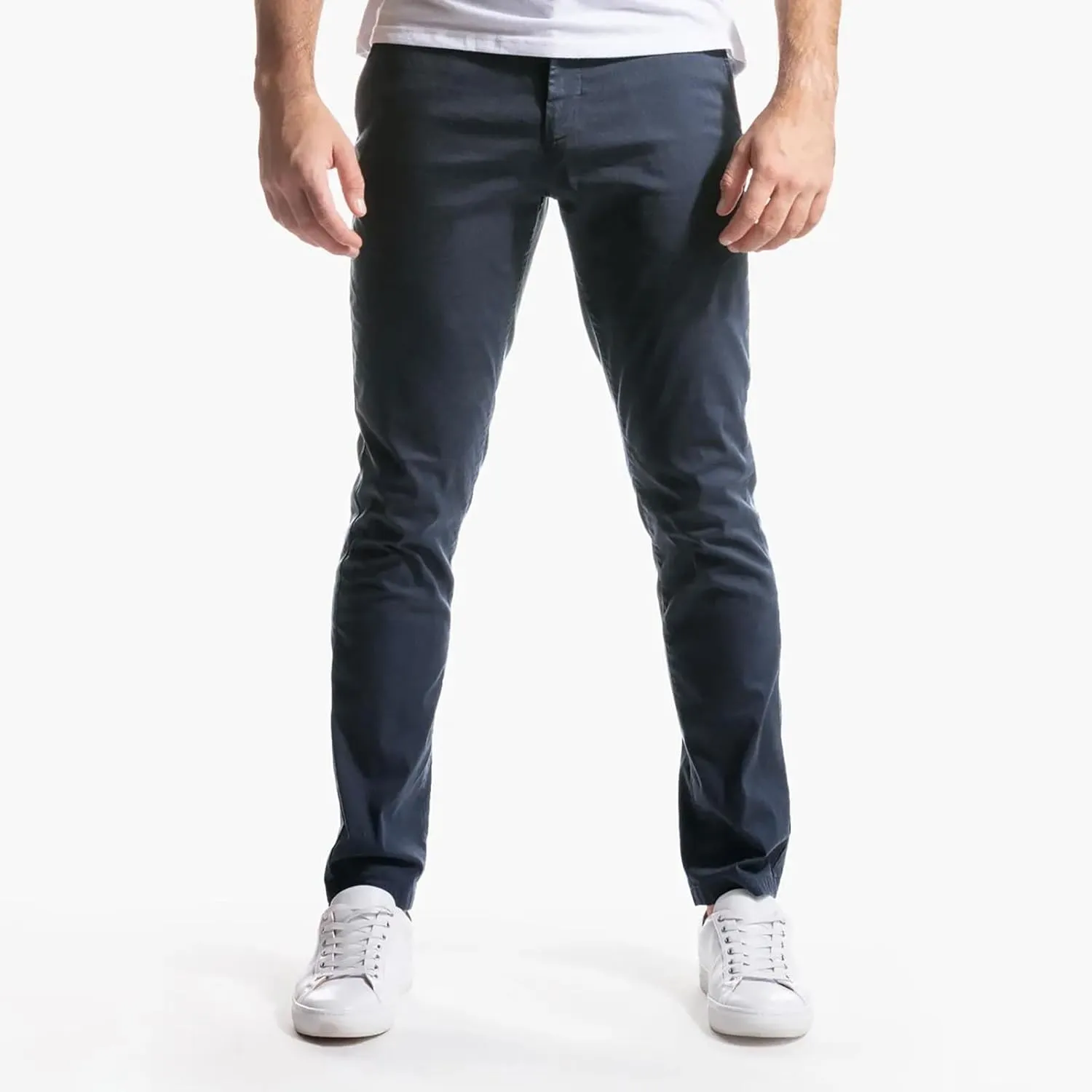 Mens Pants Pants for Autumn Men Mens Slim-Fit Chino Trousers Casual Classic Straight Leg Men's Chino Slim Trousers