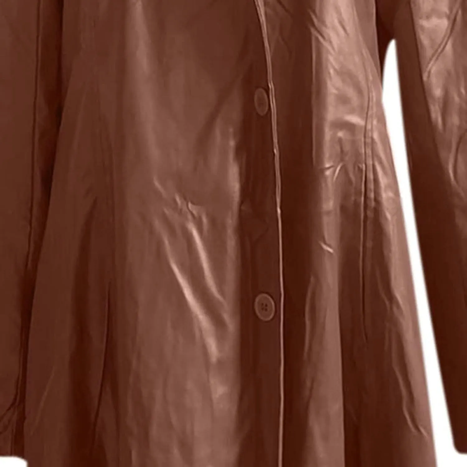 Mens Retro Black Leather Jacket Long Steampunk Trench Coat German Faux Leather Coat Military Officer Uniform Overcoat
