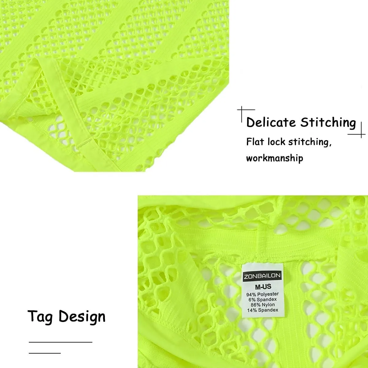 Men's Sexy See Through Fishnet Hoodies Short Sleeve T-Shirt Sheer Mesh Pullover