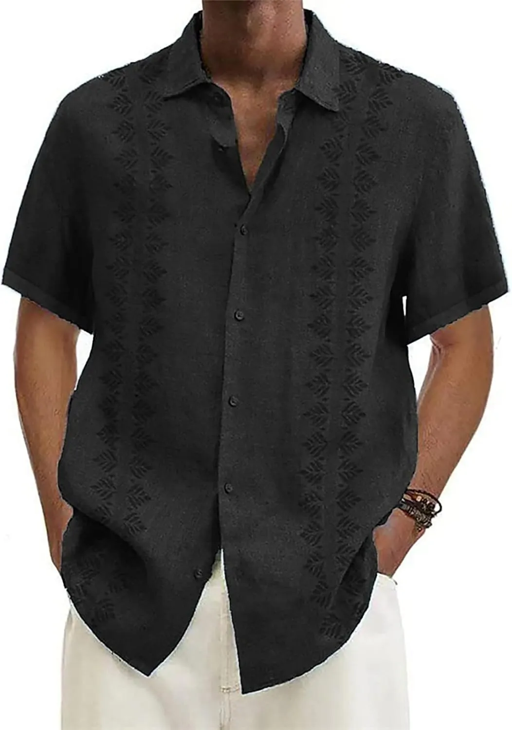 Men's Shirts Casual Short Sleeve Shirts Casual Button Down Short Beach Summer Shirts Fashion 2024, M-4XL