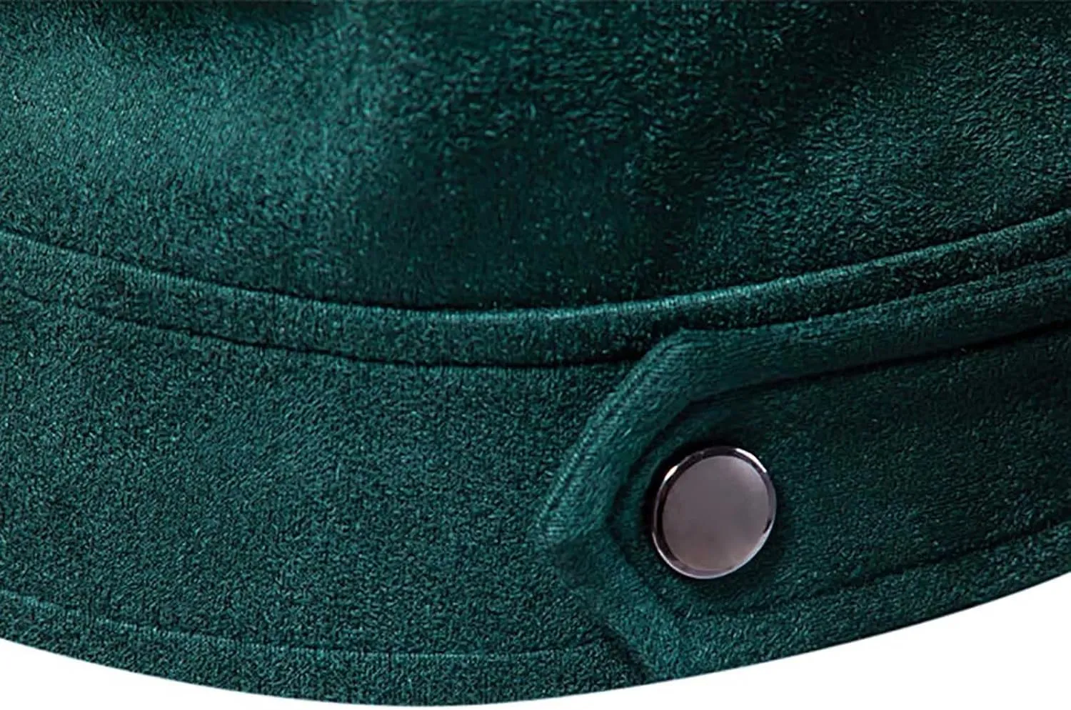 Men's Suede Jacket Spring Fall Full Zip Up Jackets Vintage Faux Leather Coat Outwear with Zipper Pockets for Business
