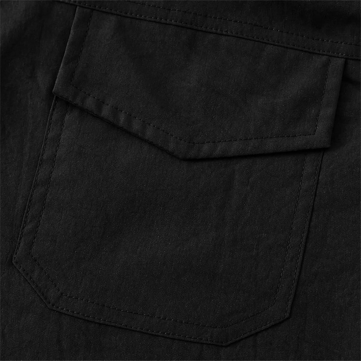 Men's Twill Beach Shorts Elastic Drawstring Thin Shorts Relaxed Fit Solid Color Pants Summer Breathable Casual Pants