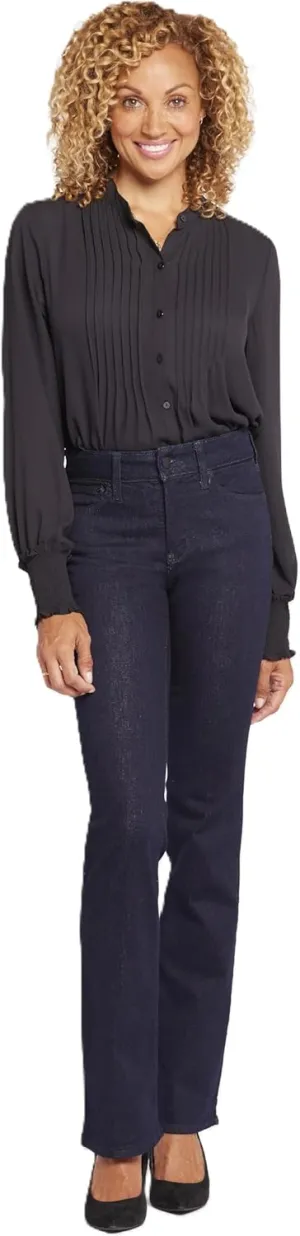 NYDJ Womens Barbara Bootcut Fit Denim Jeans