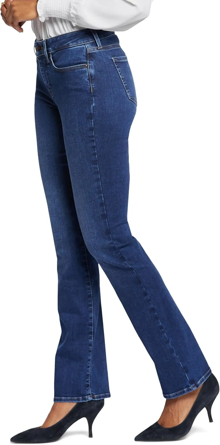 NYDJ Womens Barbara Bootcut Fit Denim Jeans