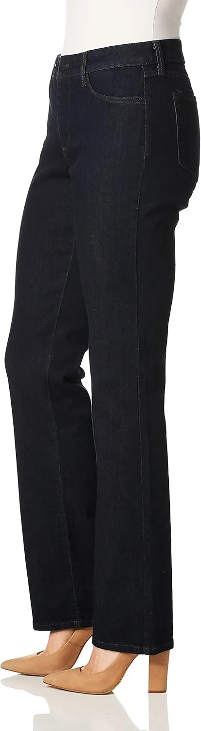 NYDJ Womens Barbara Bootcut Fit Denim Jeans
