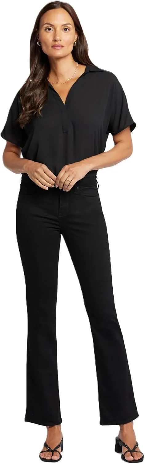 NYDJ Womens Barbara Bootcut Fit Denim Jeans