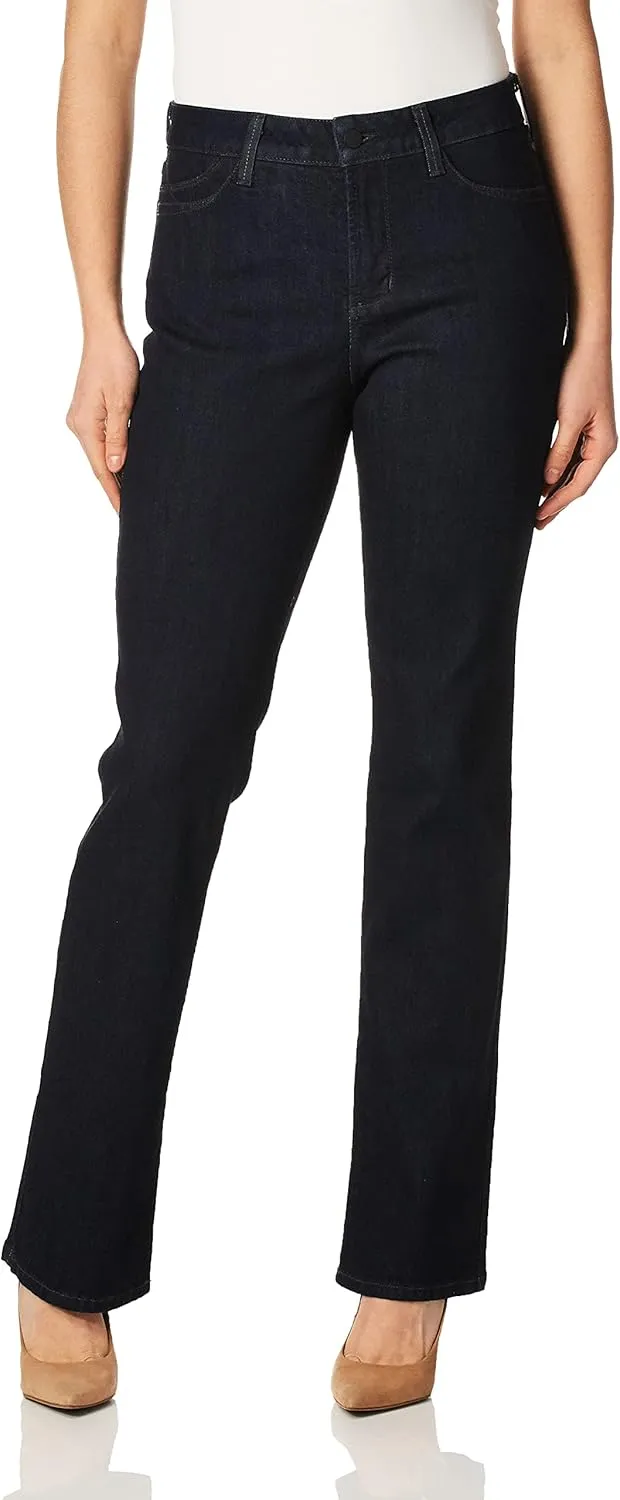 NYDJ Womens Barbara Bootcut Fit Denim Jeans