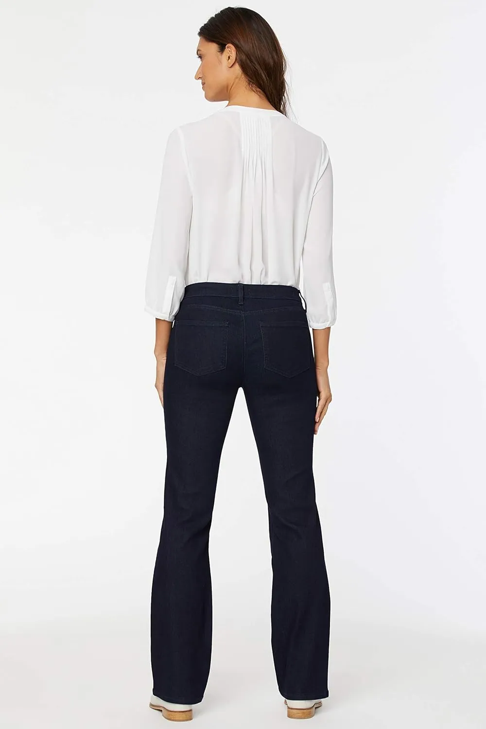 NYDJ Womens Barbara Bootcut Fit Denim Jeans