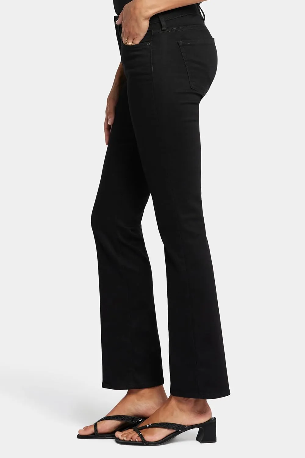 NYDJ Womens Barbara Bootcut Fit Denim Jeans