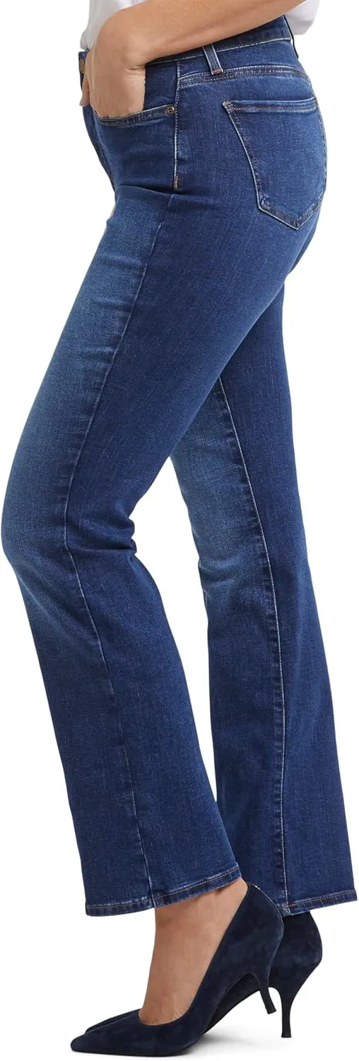 NYDJ Womens Barbara Bootcut Fit Denim Jeans