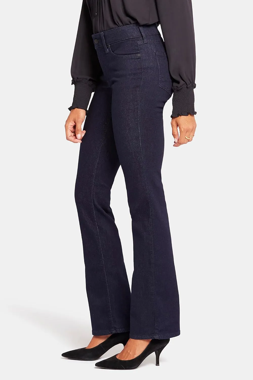 NYDJ Womens Barbara Bootcut Fit Denim Jeans