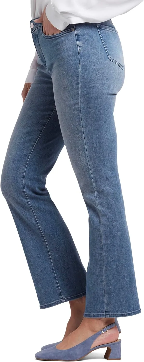 NYDJ Womens Barbara Bootcut Fit Denim Jeans
