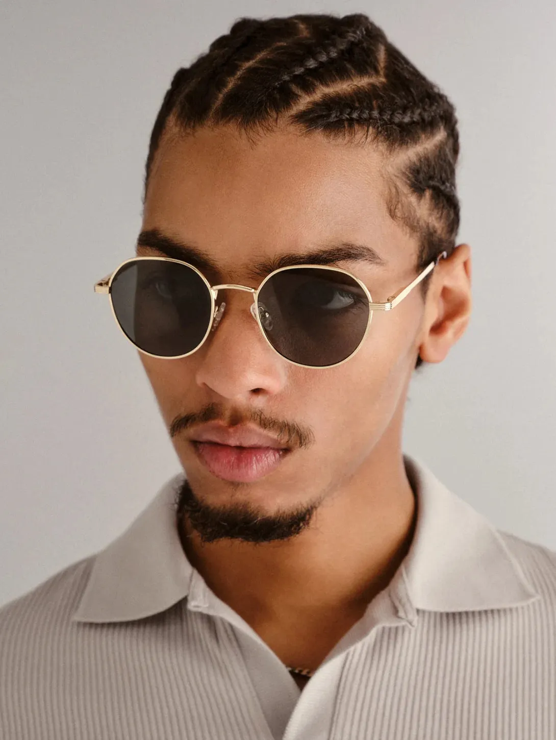 Odyssey Sunglasses - Gold Khaki Mono Polarized