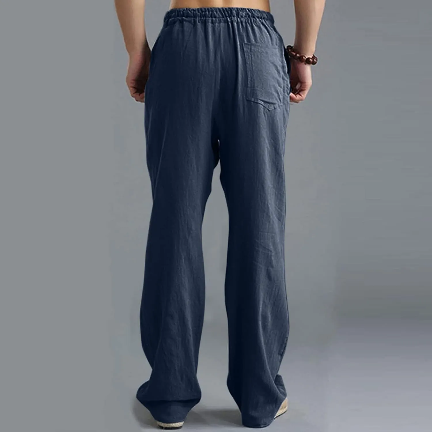 Pant Men Casual Beach Trousers Cotton Trousers Pants Men's Slim-Fit Casual Stretch Chino Pant Mens Fall Casual Pants