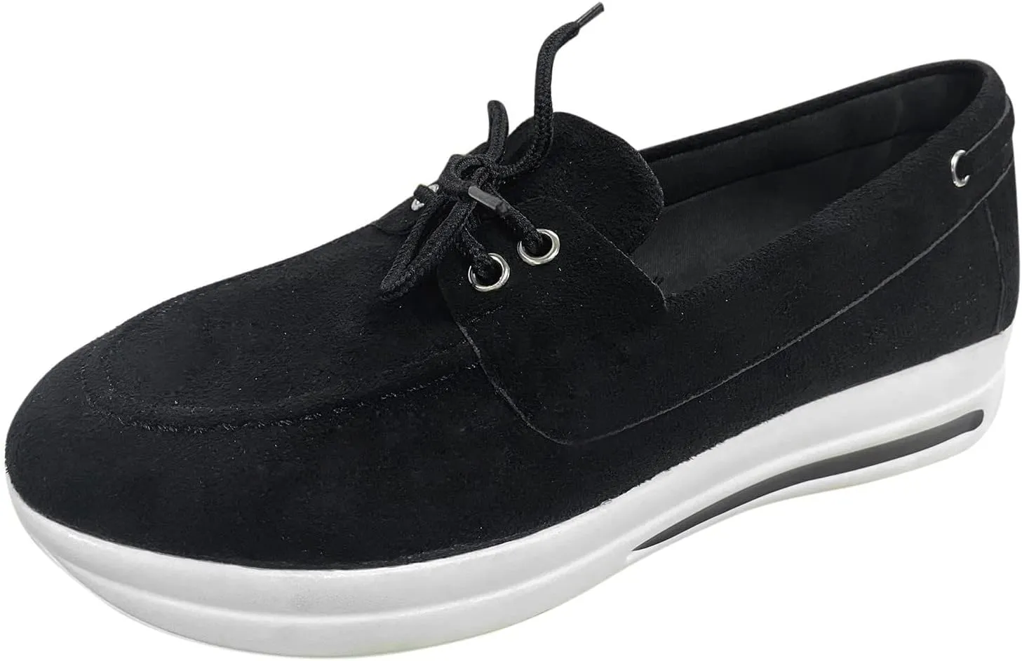 Plantar Fasciitis Shoes Women Work Office Slip On Walking Shoes for Women with Arch Support Women Black Sneakers Size 10 Black Non Slip Tennis Shoes Women Women's Everyday Shoes