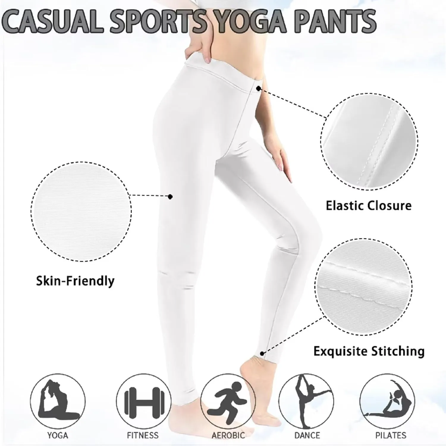 Polynesian Traditional Tribal Yoga Pants for Women High Waisted Gym Leggings Tummy Control Workout Leggings