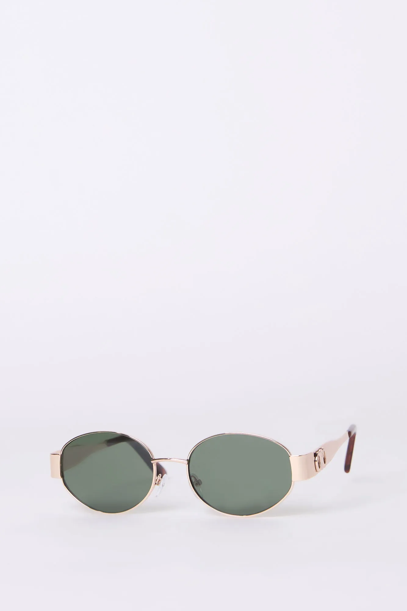 Round Gold Frame Sunglasses
