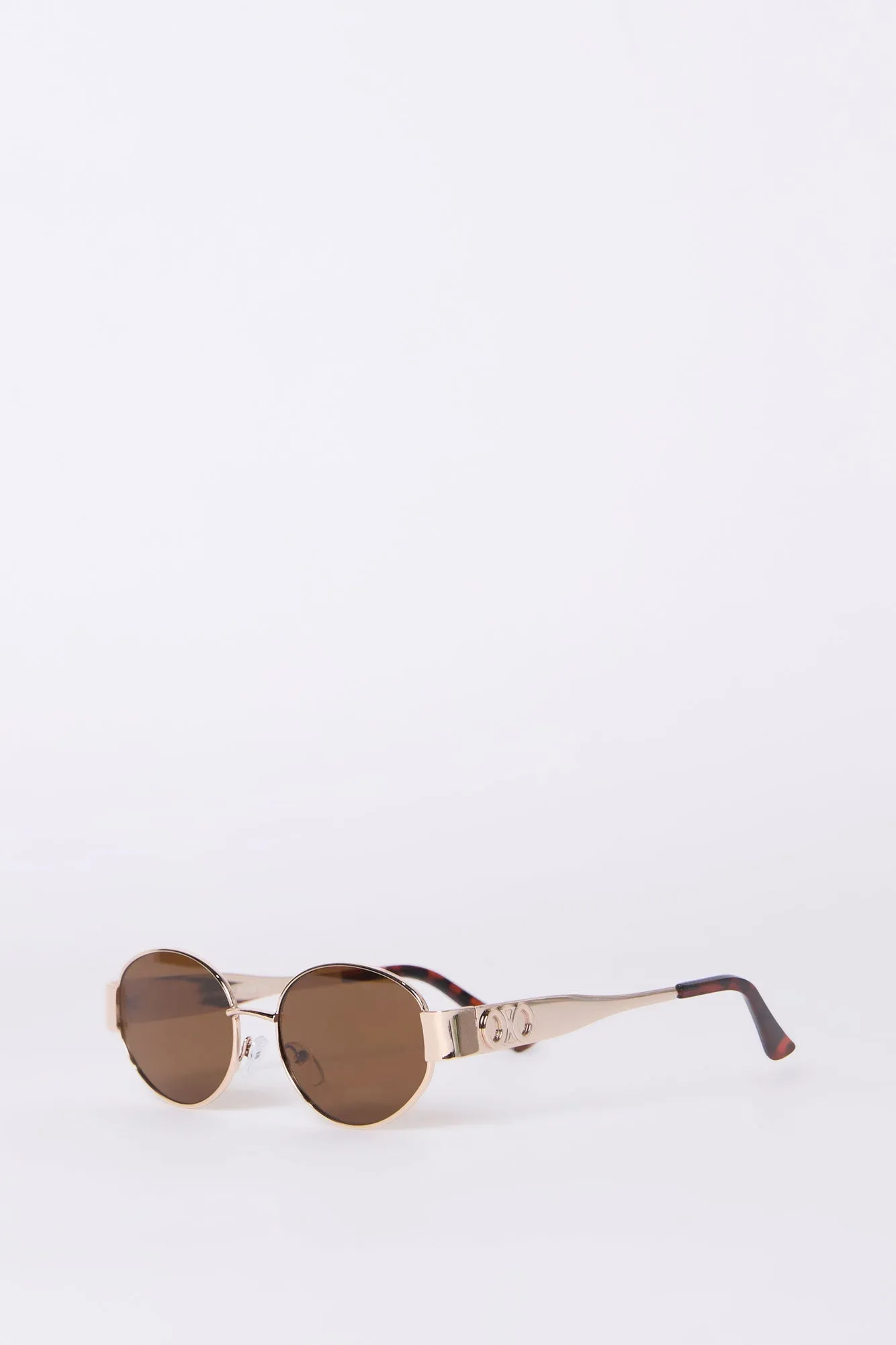 Round Gold Frame Sunglasses