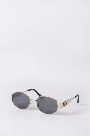 Round Gold Frame Sunglasses