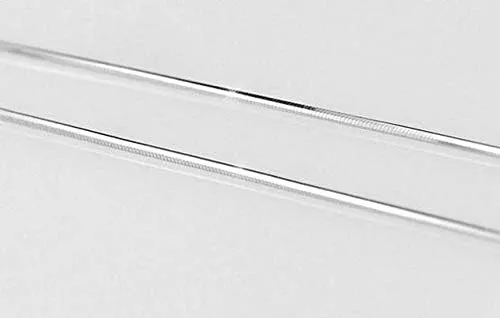 S925 Sterling Silver Necklace for Women,White Gold Plated Long Rope Chain Stackable Layering Necklaces Jewelry Accessories