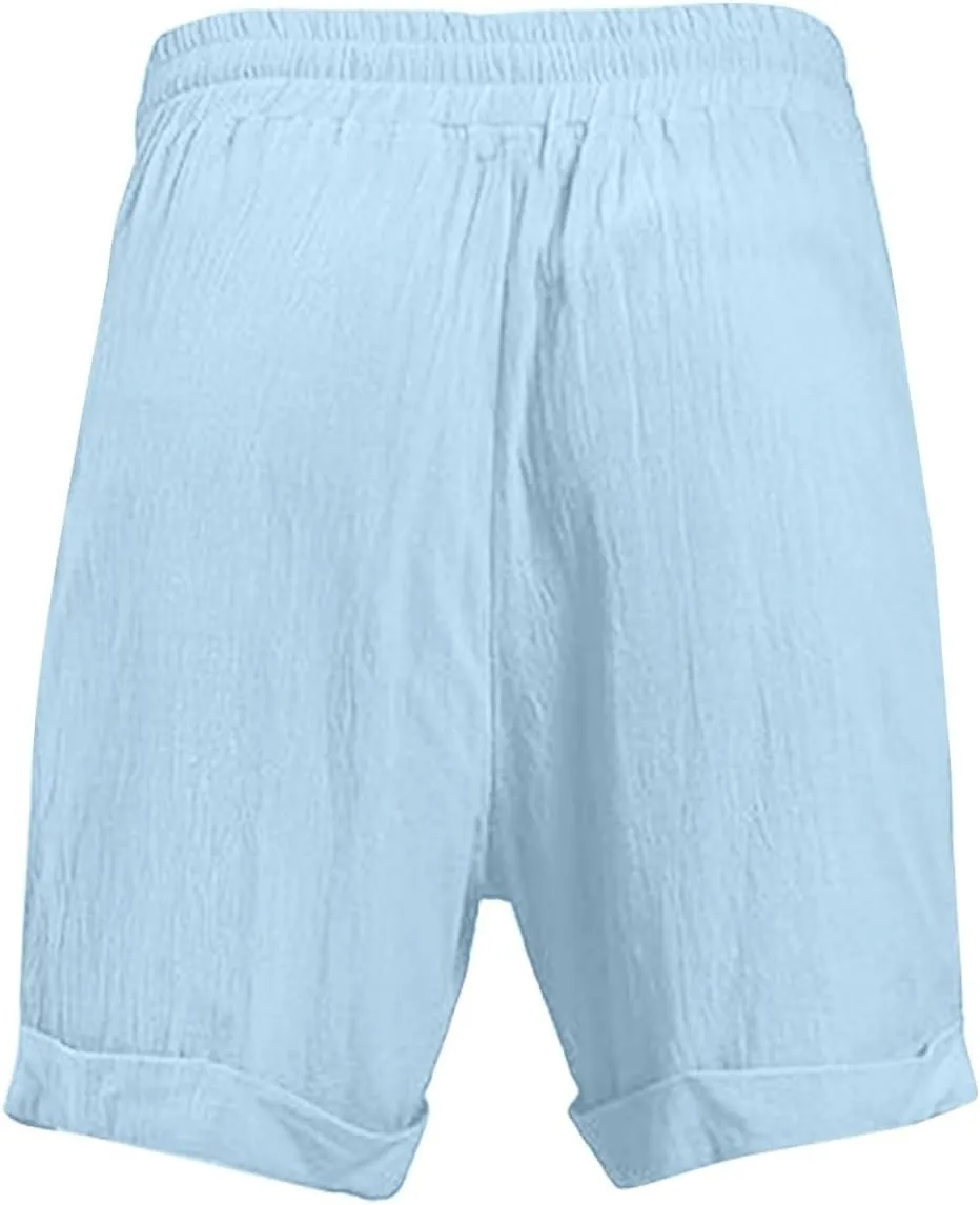 Shorts for Men Casual Quick Dry Big and Tall Breathable and Relaxed Fit Shapewear Shorts 2025 Summer