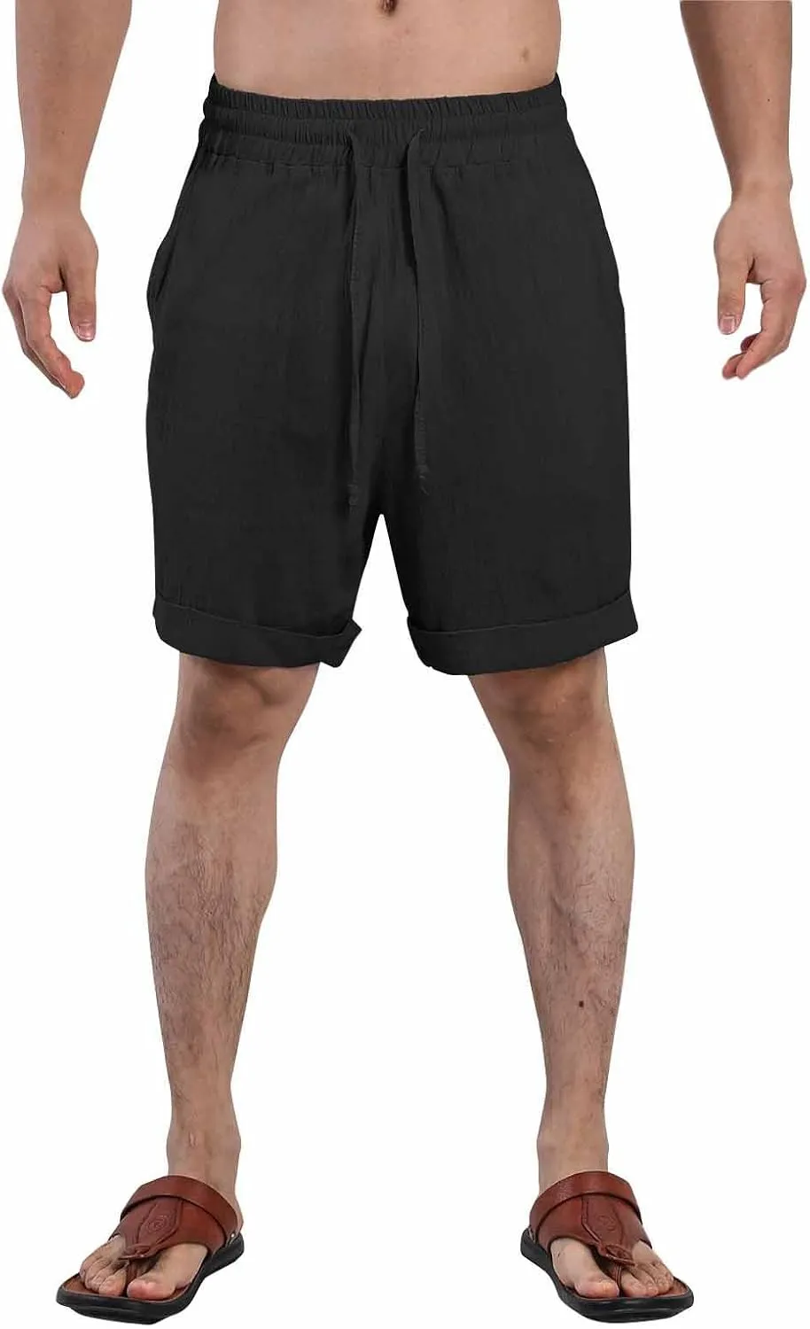 Shorts for Men Casual Quick Dry Big and Tall Breathable and Relaxed Fit Shapewear Shorts 2025 Summer
