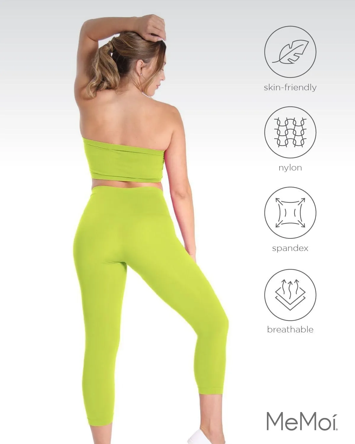 SlimMe Shapewear Leggings, High Waisted Leggings Tummy Control, Comfortable and Breathable Compressions Pants for Women