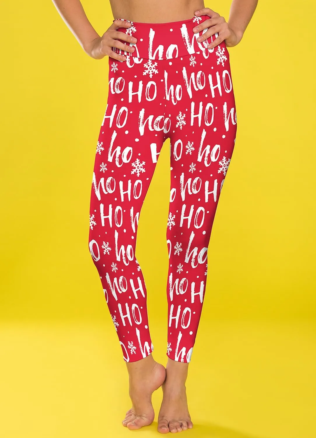 Sugar Skull Leggings - Soft Brushed High Waisted Halloween & Christmas Leggings for Women