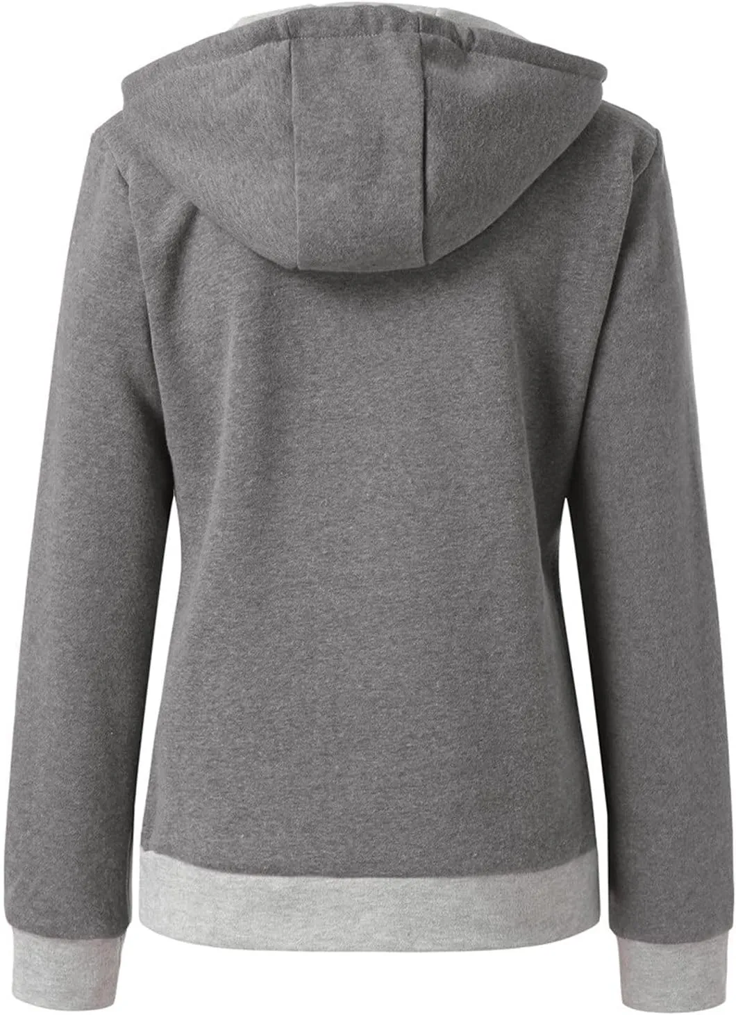 tuduoms Women Side Zipper Hoodies Oblique Zipper Hoodie with Pockets Full Zip Up Hoodie Lightweight Fleece Sweatshirts Jacket