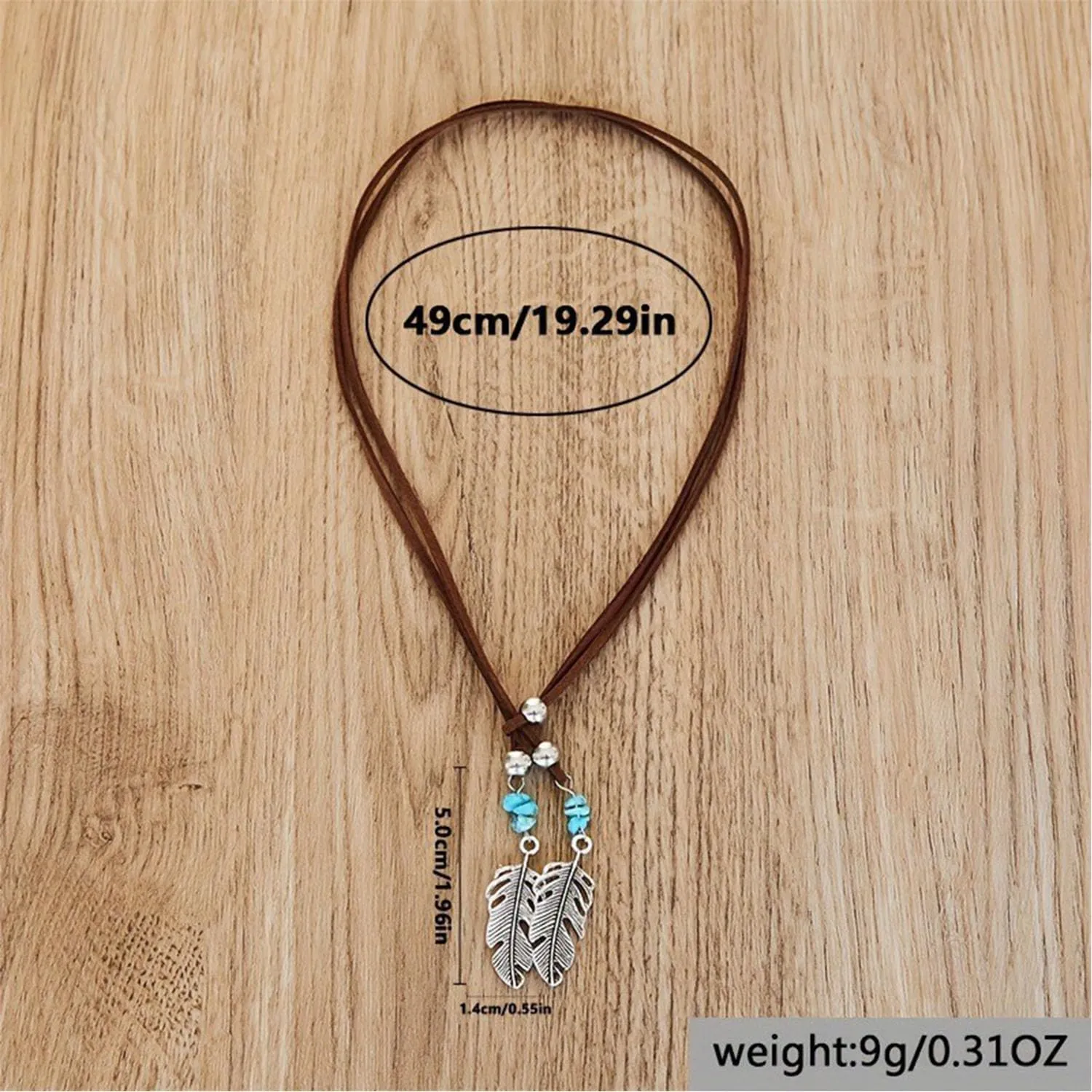 Turquoise Necklace for Women turquoise Cross Beaded Neckalce Western Cowboy Hat Necklaces Western Jewelry for Women Country Concert Accessories