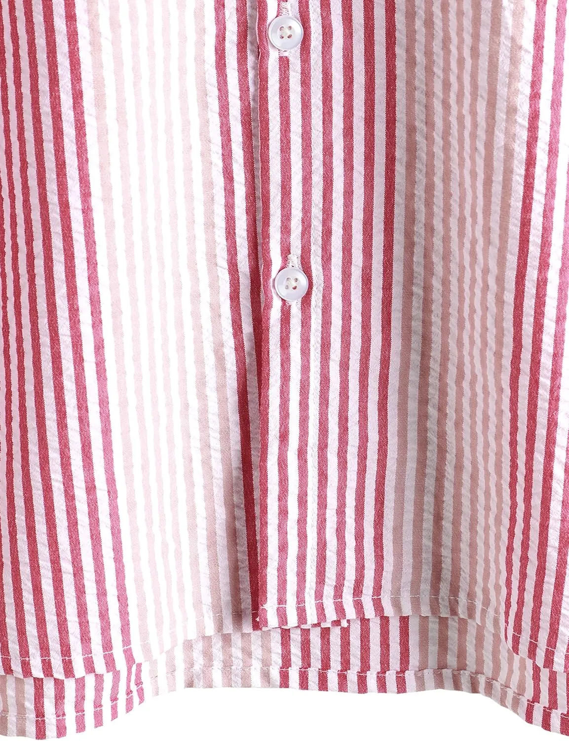 VATPAVE Mens Casual Striped Shirts Short Sleeve Button Down Summer Shirts Regular Fit Beach Shirts with Pocket