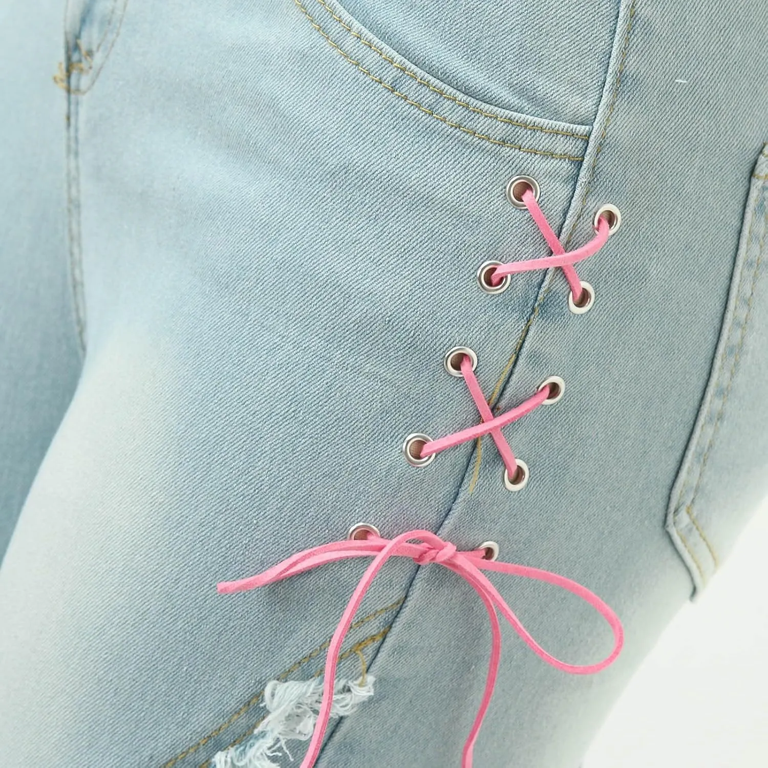 Vintage Baggy Jeans for Women High Waist Wide Leg Boyfriend Y2k Denim Pants Streetwear Hip Hop Trousers with Pockets