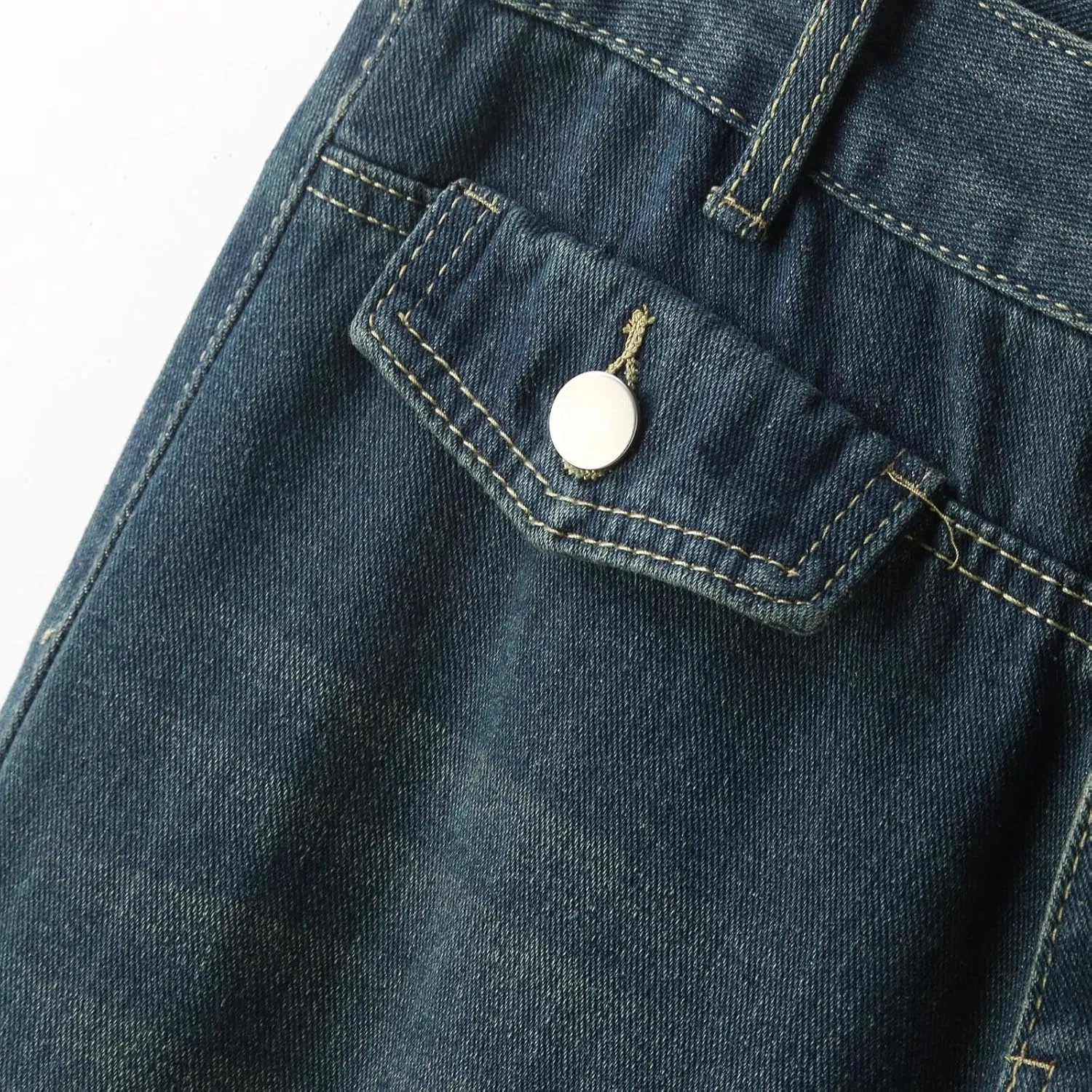 Vintage Baggy Jeans for Women High Waist Wide Leg Boyfriend Y2k Denim Pants Streetwear Hip Hop Trousers with Pockets