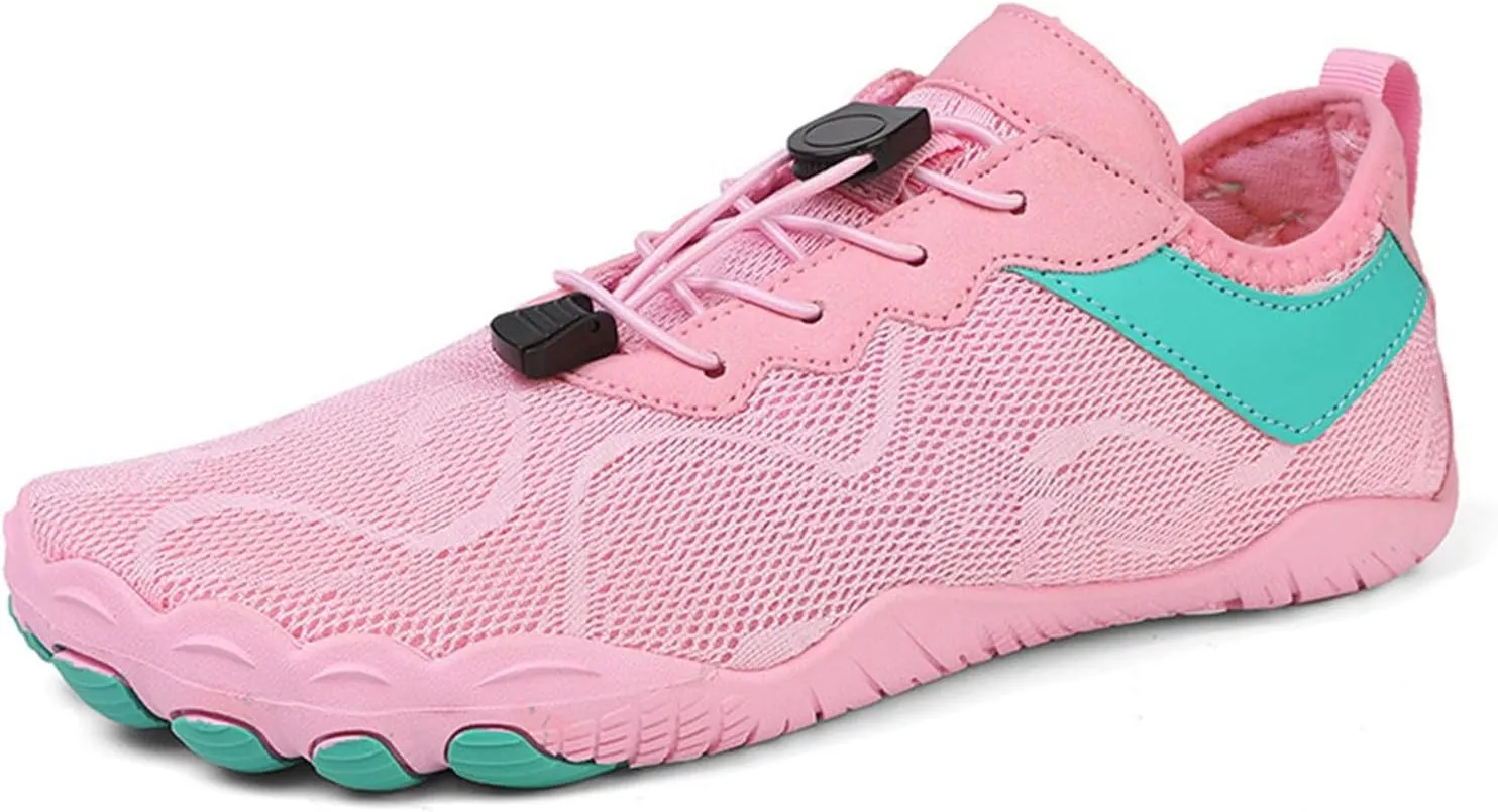 Water Shoes for Men Women Barefoot Beach River Shoes for Wading Diving Sand Volleyball Summer Outdoor Sports Shoe Hiking Walking Boating Fishing Lightweight Laceless Indoor Cushion Shoe Yoga Boxing