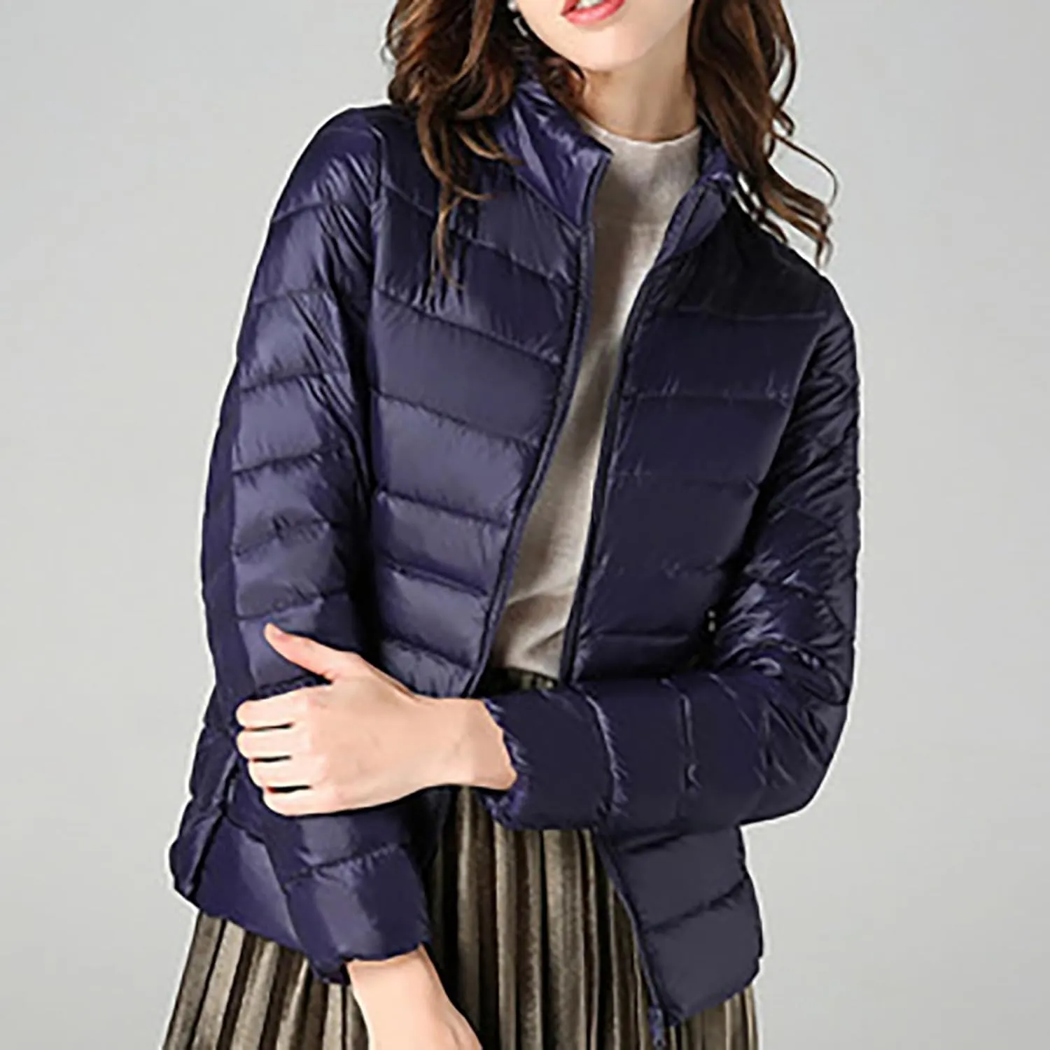 Waterproof Winter Coats For Women Long Sherpa Jacket Women Women'S Puffer Jackets Womens Trench Coat