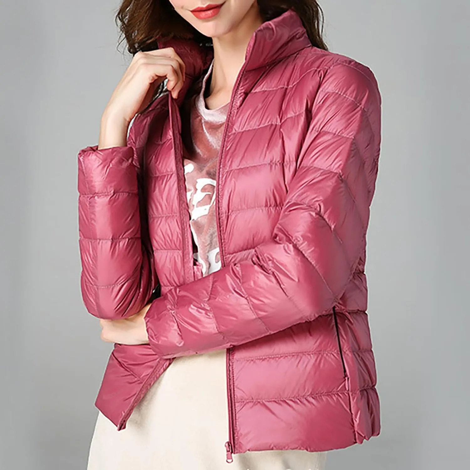 Waterproof Winter Coats For Women Long Sherpa Jacket Women Women'S Puffer Jackets Womens Trench Coat