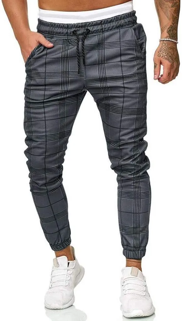 Wide Leg Pants Man Mens Plain Cotton Linen Trousers Mens Cargo Trousers Cotton Slim Fit Chinos Palazzo Pants for Men