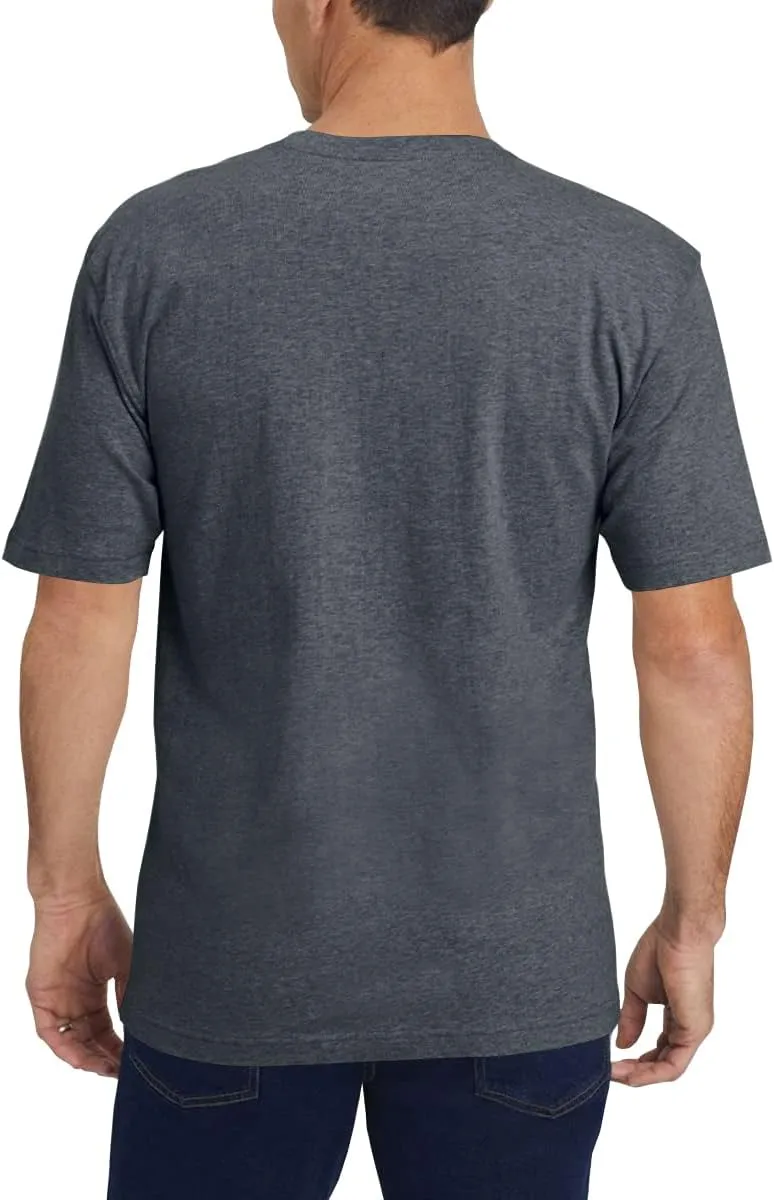 Wihion Mens Short Sleeve Pocket T-Shirts Casual Summer Cotton V Neck Tee Tops
