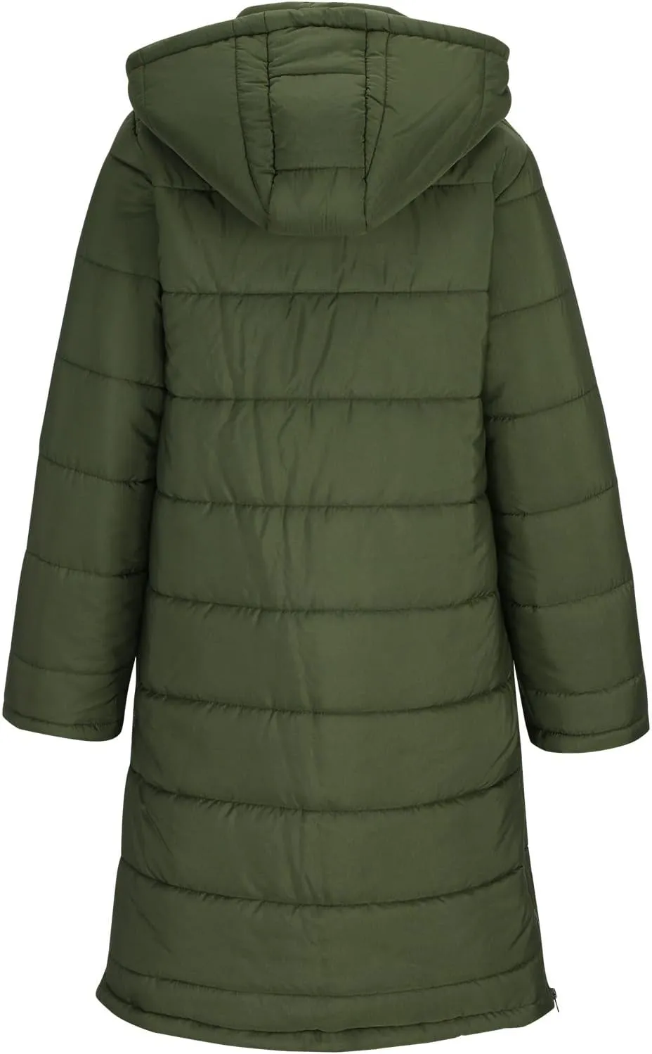 Winter Coats for Women 2024 Trendy Hooded Puffer Jackets Warm Long Quilted Lightweight Jackets Outerwear Down Coats