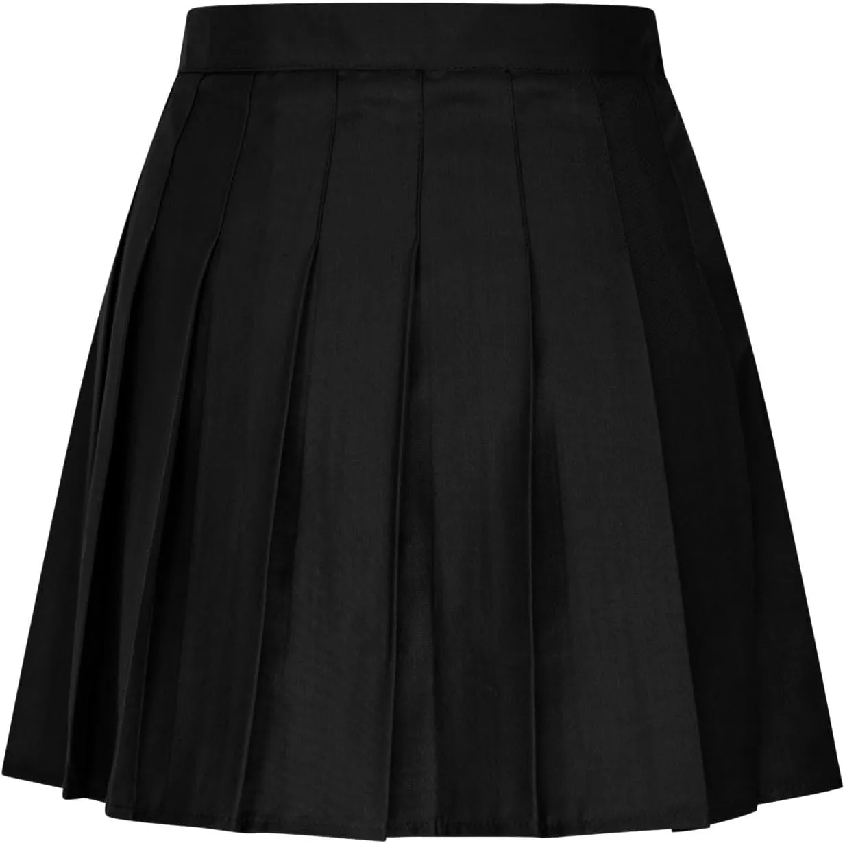 Women Pleated Skirt High Waisted Athletic Golf Tennis Skorts with Shorts Solid Color Fashion Prom Homecoming Skirts
